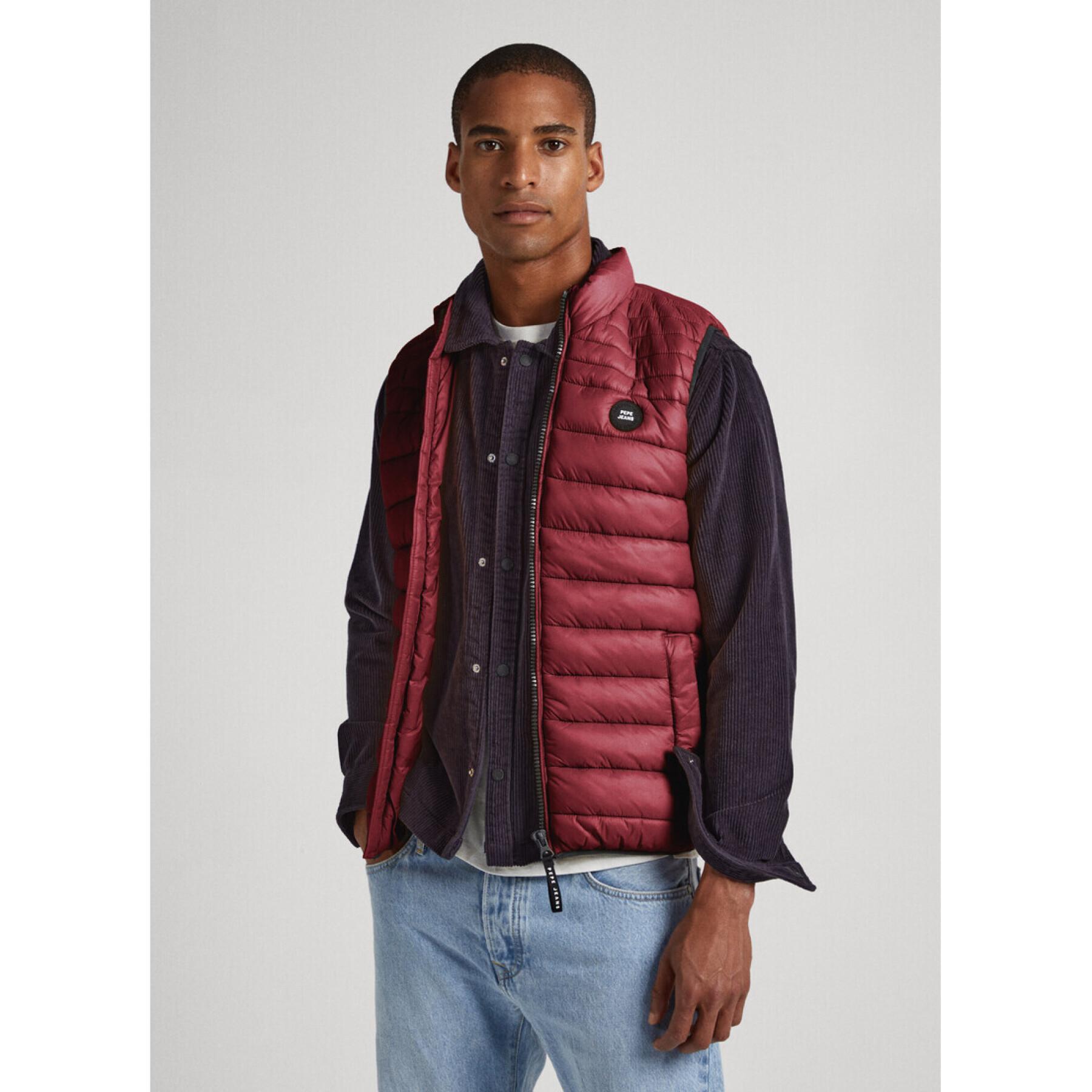 Pepe jeans rouge sans manches best sale