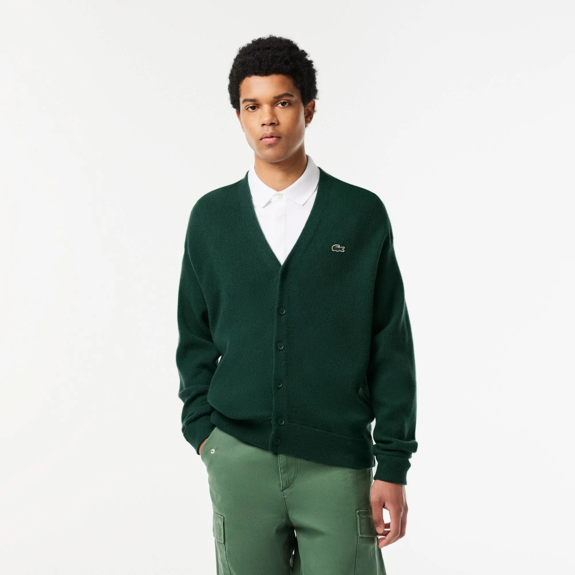 Lacoste gilet homme best sale